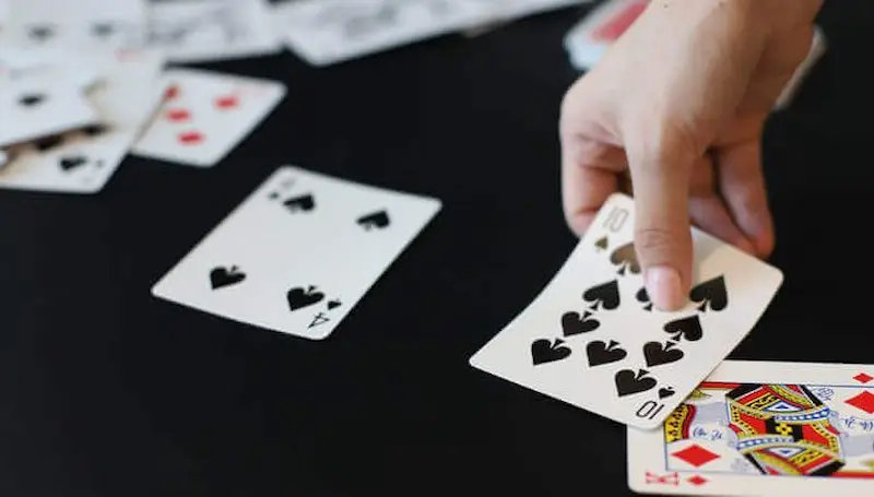 Poker bluff concept